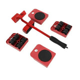 Deslizador de Muebles | 4 Bases con Ruedas + Levantador