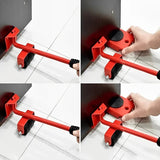 Deslizador de Muebles | 4 Bases con Ruedas + Levantador