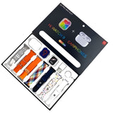 Smart Watch I30 Serie 9 + Airbuds + 7 Correas + Protector + Accesorios