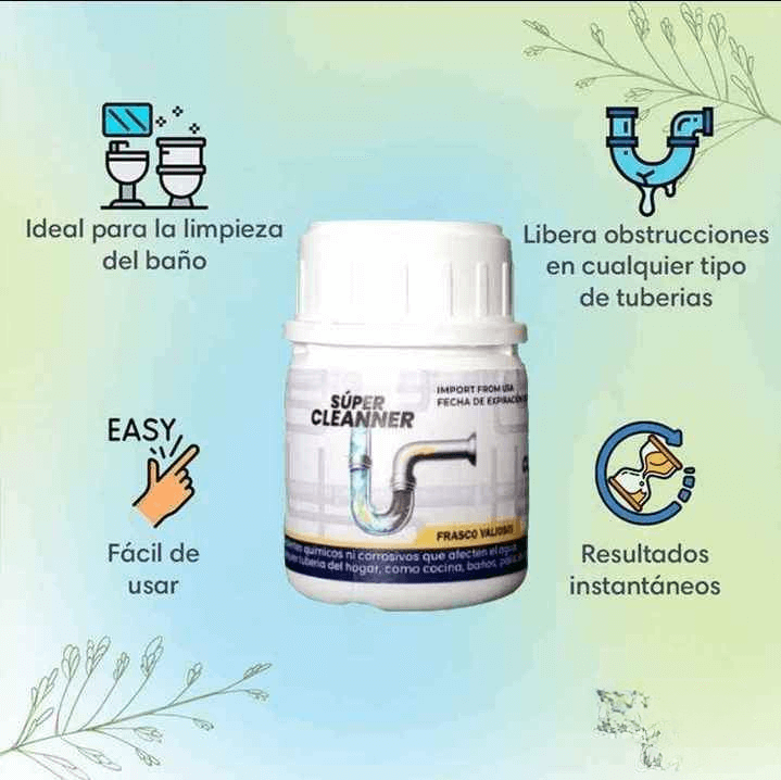 Polvo Desatorador De Tuberias 140gr