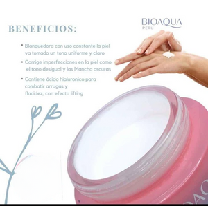 Crema Hidratante facial V7 - BIOAQUA / Aclaradora