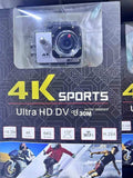 Cámara Deportiva Modelo Go Pro 4K Full Accesorios Acuática Sport