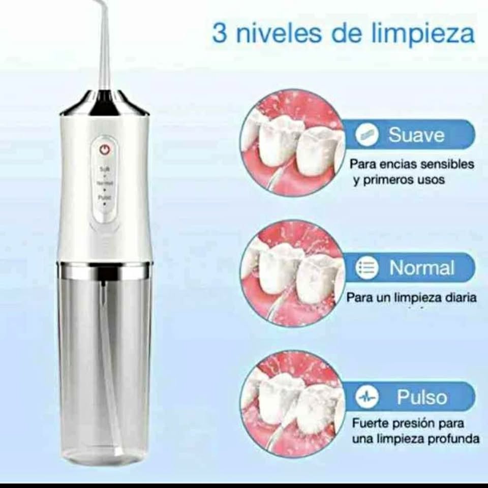 Irrigador Bucal - Recargable (Sonríe una frescura total )