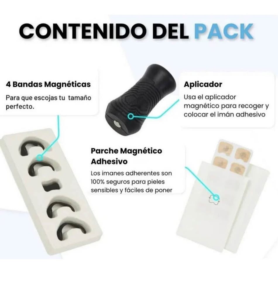 Tiras Nasales Magnética AntiRonquido