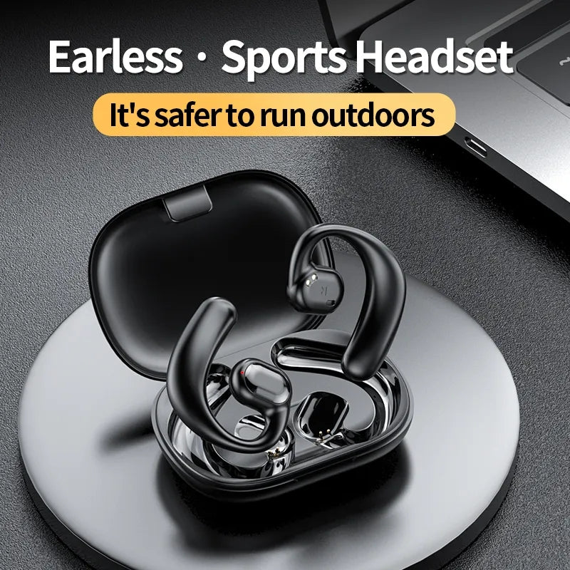 Auriculares De Conducción ósea GT01 - Bluetooth 5.3, IPX7 Impermeables, Estuche De Carga, 5-6 Horas De Batería, Para Deporte