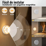 Foco LED Recargable con sensor de movimiento  (X2 unds)