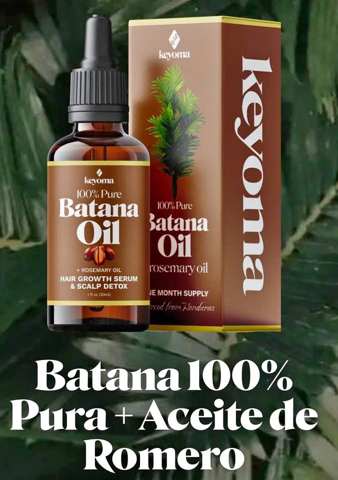 2X1 ACEITE DE BATANA OIL & ROMERO | Tratamiento Restauracion Capilar , 100% Natural