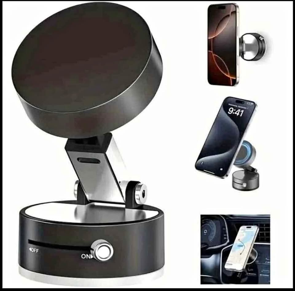 Soporte Magnético Ventosa Multifuncional 360 Grados