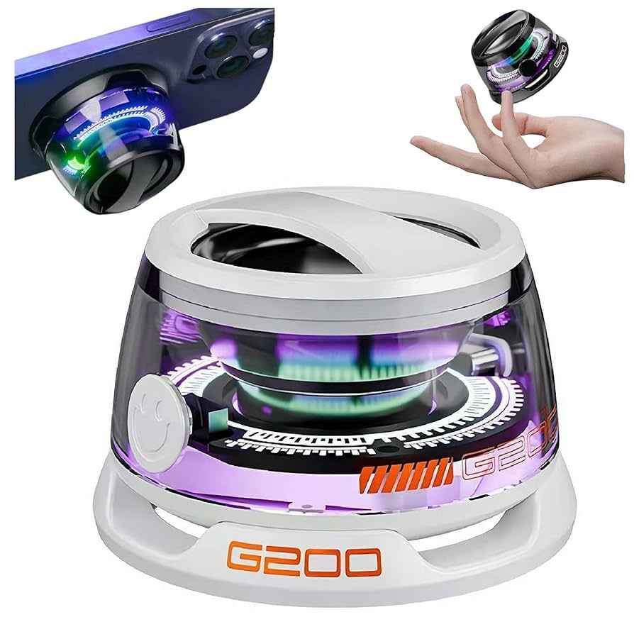 Parlante Magnético G200 con Luces RGB