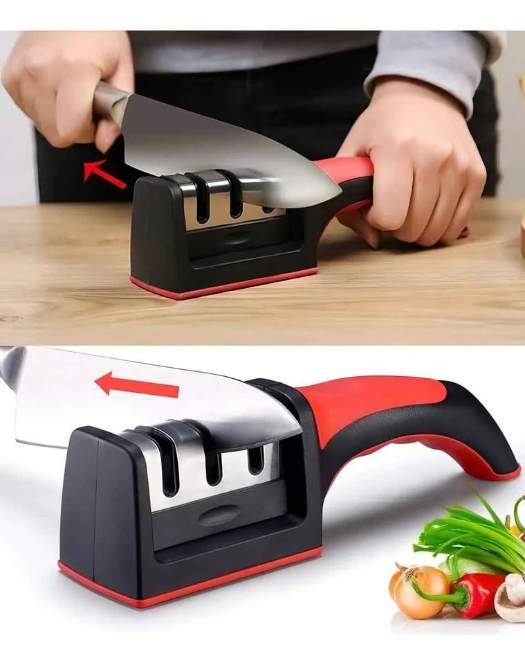 Afilador de Cuchillos Multifuncional 3 en 1
