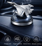 Ambientador Avión Aromaterapia para automóvil con Panel SOLAR +1 Esencia Gratis