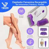 Depiladora Eléctrica 2 En 1 Inalámbrica