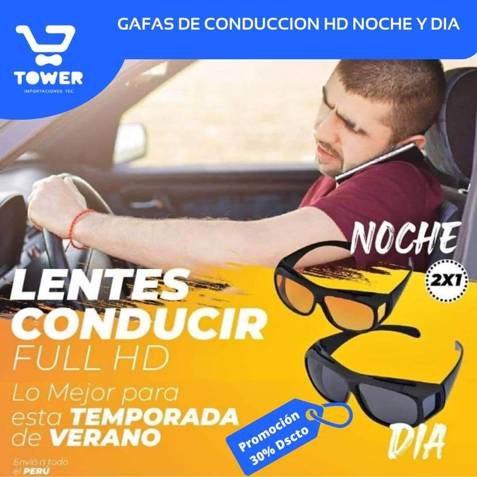 Gafas de Conducción HD Noche & Dia  Promo (2x1)