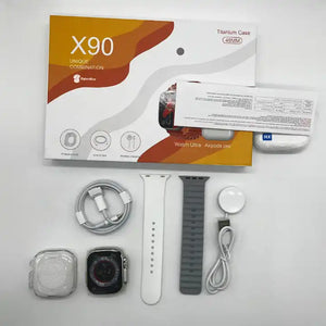 Smart Watch X90 con audífonos Modelo Ultra