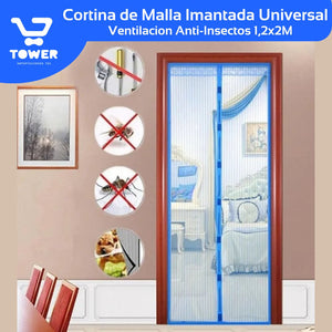 Cortina Magnética de Ventilación Anti Zancudos y Mosquitos
