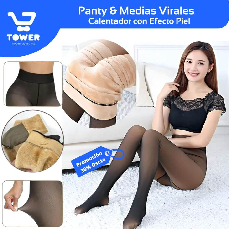 Pantys Térmica efecto piel Ajustable