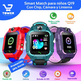 Smart Watch Kids Q19 con Chip, Ubicación LBS y Cámara