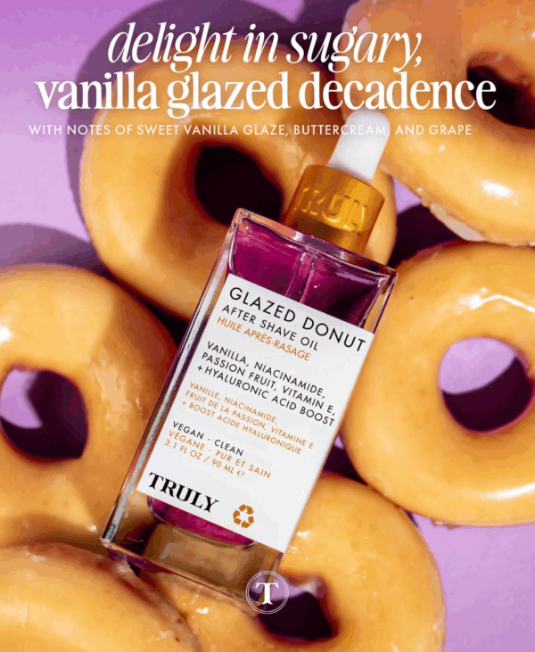 Aceite para después del afeitado Truly Glazed Donut 70ml