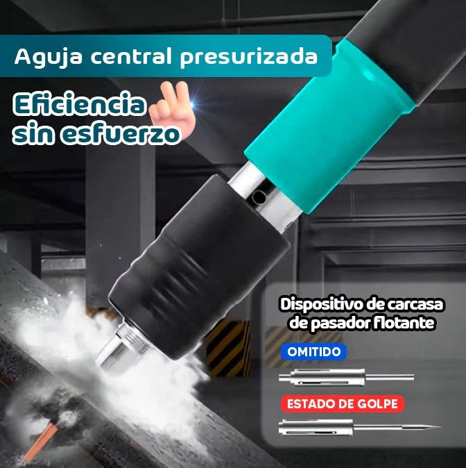 PISTOLA REMACHADORA PROFESIONAL + ACCESORIOS