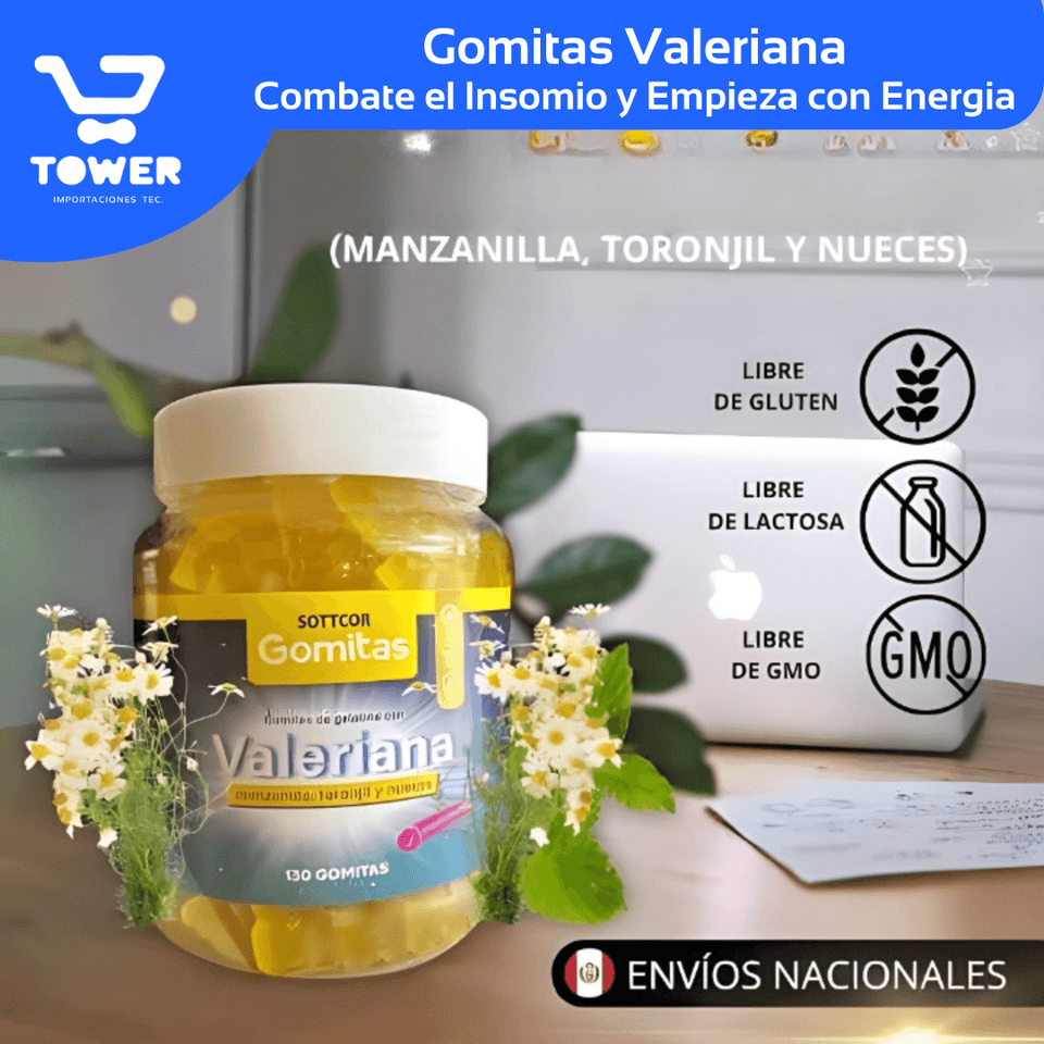 Gomitas Valeriana - Descanzar Mejor