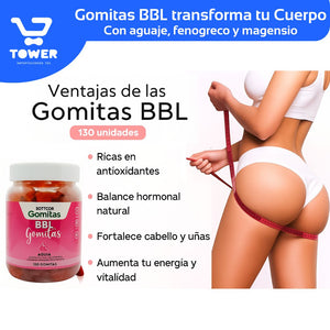 Suplemento para mujeres BBL, acompaña tu esfuerzo y siente los resultados.