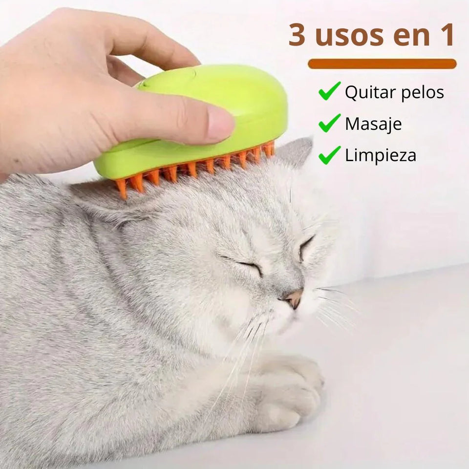 Cepillo de vapor para mascotas eléctrico ( 2x1 ) Pagas 1  y llevas 2