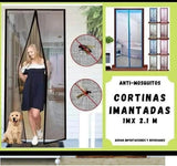 Cortina Magnética de Ventilación Anti Zancudos y Mosquitos