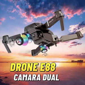 Dron Plegable E88 con Doble Cámara