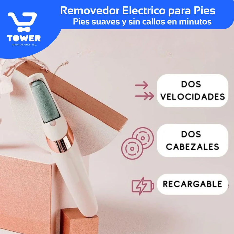Removedor &  Exfoliador de callos Eléctrico - Premium