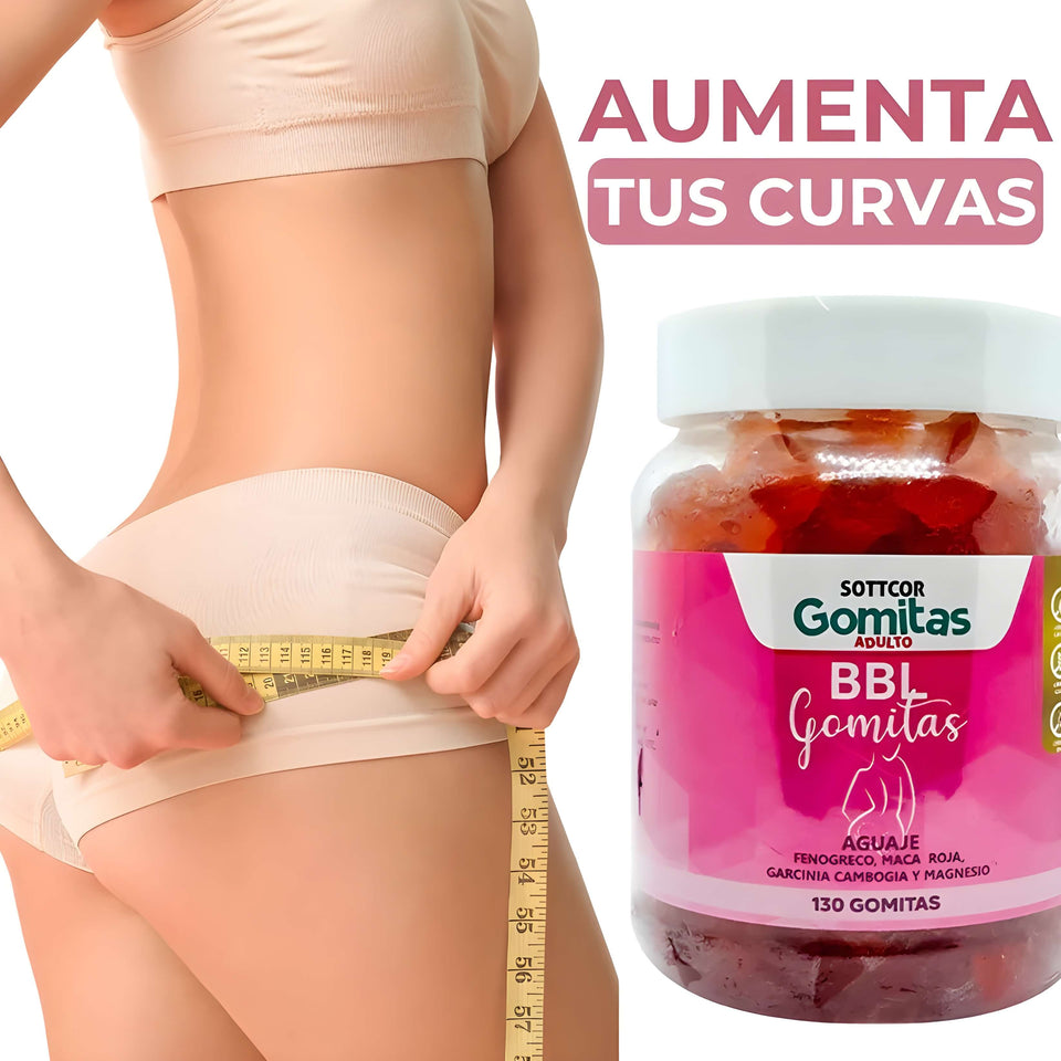 Suplemento para mujeres BBL, acompaña tu esfuerzo y siente los resultados.