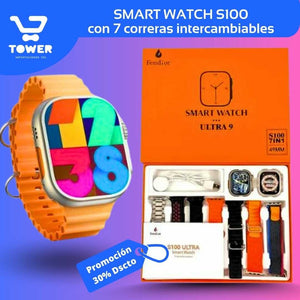 Smart Watch S100 Ultra 7 en 1