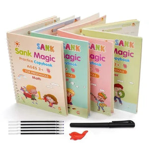 Set de Cuadernos Mágicos + Lapicero mágico