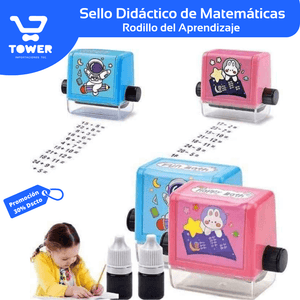 Sello Rodillo Didáctico & Matemático